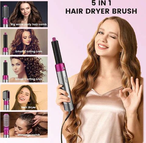 StyloPro 5X®: Cepillo 5 en 1,  ¡Tu cabello, tu estilo!