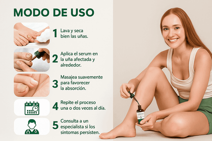 UñaSana+, Uñas libres de hongo desde la raíz, ¡en pocas semanas!