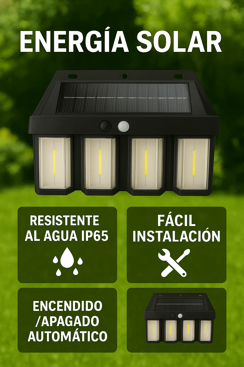 ✨ Ilumina y Decora tu hogar GRATIS, con energía solar.