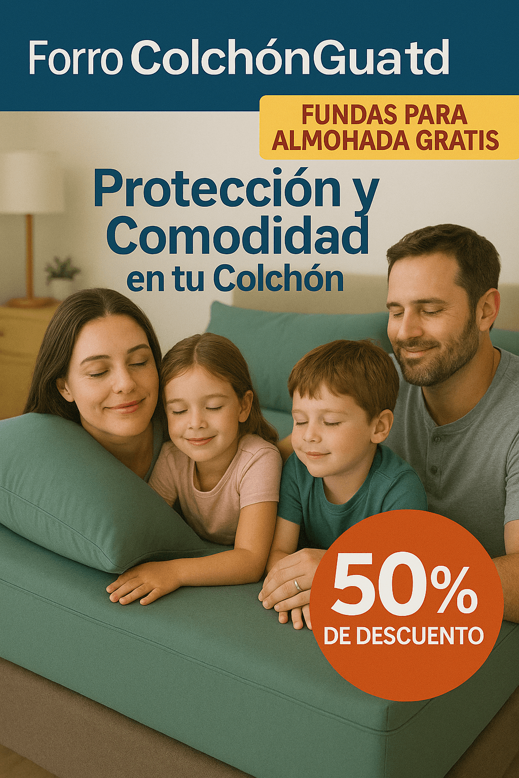 Forro ColchónGuard™ + 2 Fundas de Regalo ¡Protección total para tu descanso!