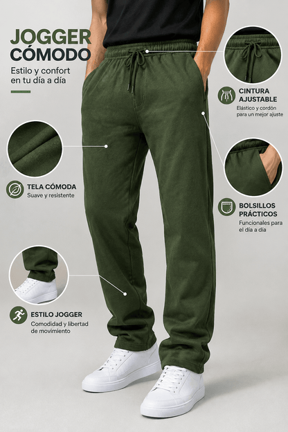 JOGGER IMPERIAL: combina estilo y comodidad en un solo diseño.