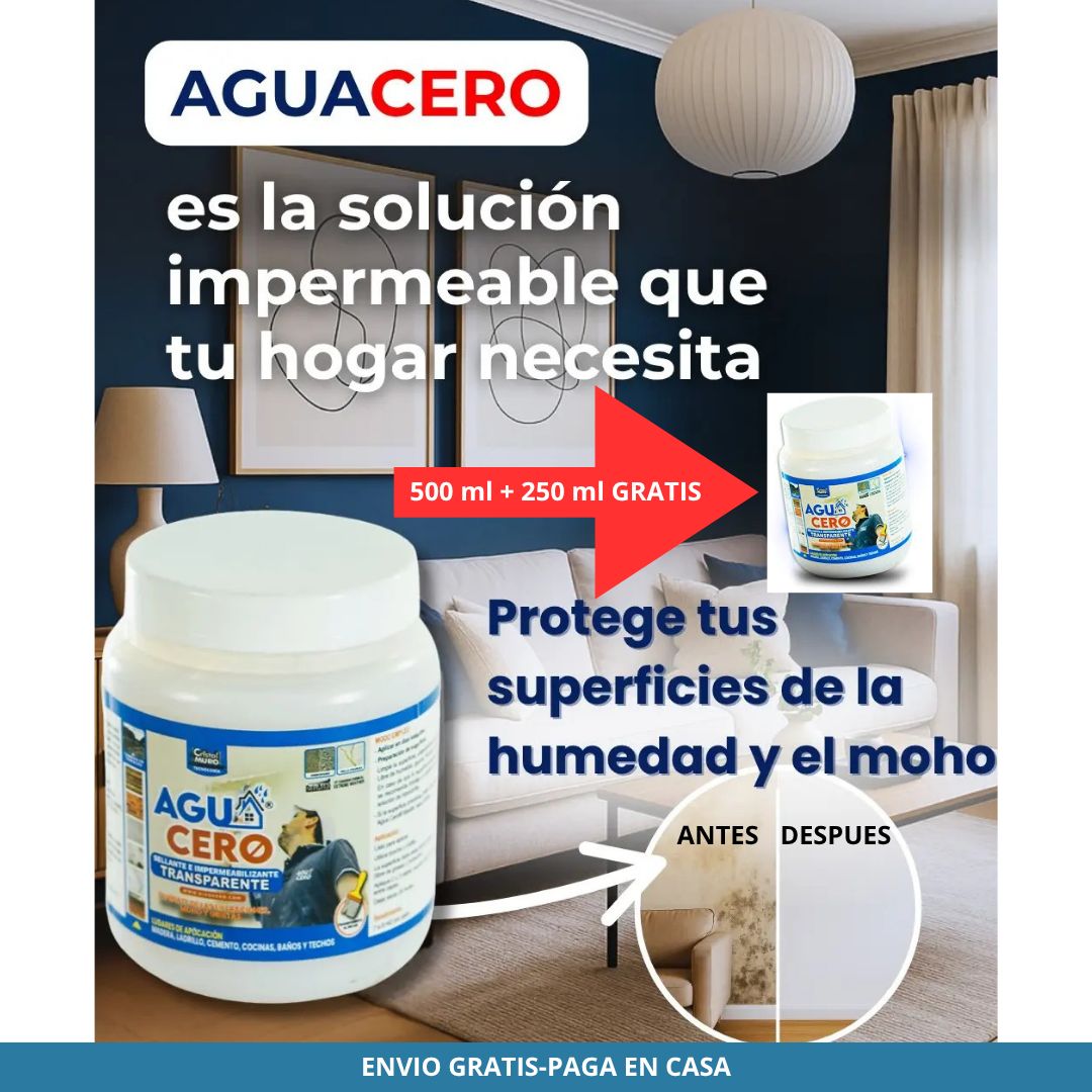 Impermeabilizante AGUACERO 500 ML + 250 ML