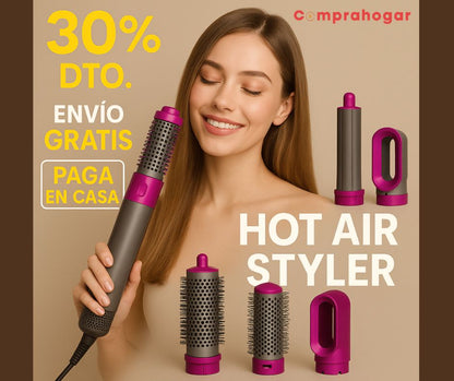 StyloPro 5X®: Cepillo 5 en 1,  ¡Tu cabello, tu estilo!