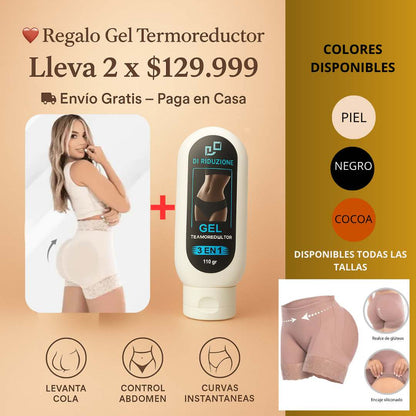 PANTY MOLDEADORA + GEL TERMOREDUCTOR