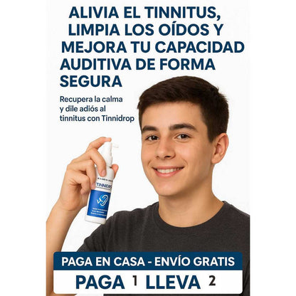 TINNIDROP SPRAY LIMPIADOR DE OIDO